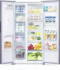 Freestanding Side-by-Side Refrigerator with 18.1Cu. Ft Capacity Built-In Ice Maker & Water Dispensers 2 Door Auto Defrost Fridge 3