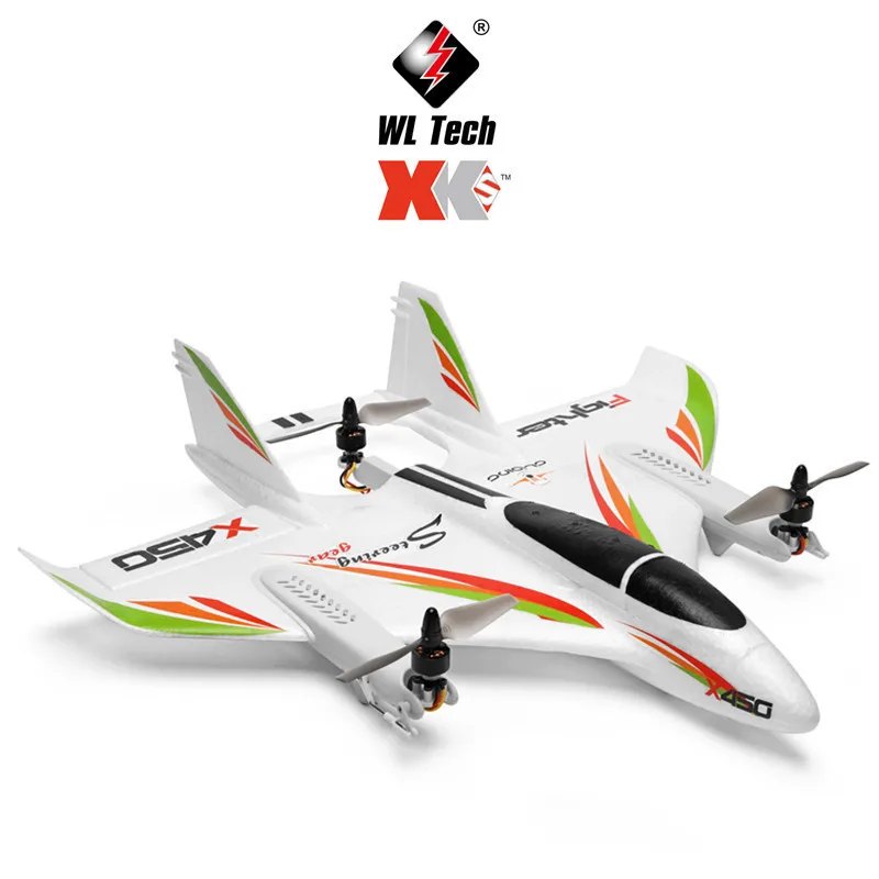 Wltoys X450 RC avion 2.4G 6CH početni planer sa LED i vertikalnim lansiranjem
