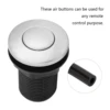 Garbage Scrap 32mm Air Switch Automatic Selflock Button Pneumatic Air Hose Kit 3