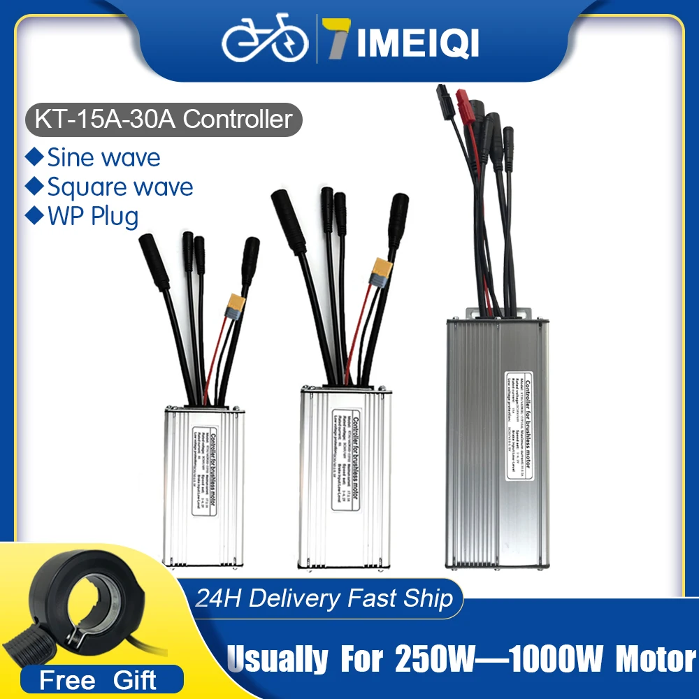 Scatola Controllore Per Bici Elettrica 1000W | Alloggiamento Impermeabile In Plastica Con Viti | Kit Conversione Ebike