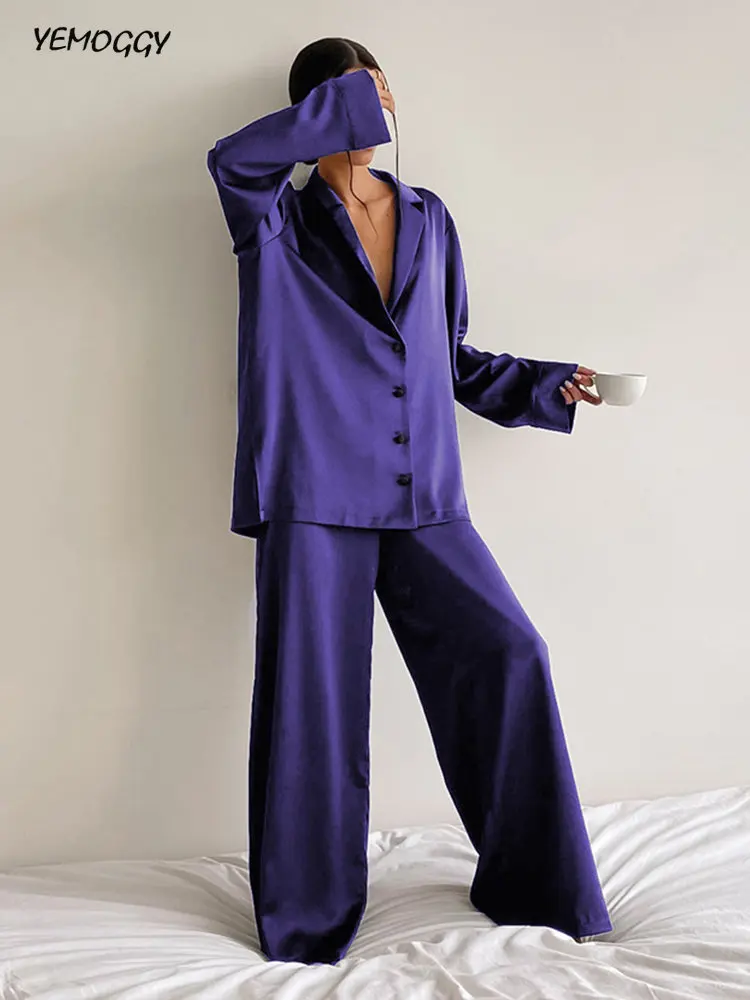 

Пижама для женщин на весну и лето, черная тонкая женская домашняя одежда, пижама из искусственного шелка, Женская свободная пижама из ледяного шелка, можно носить на улице