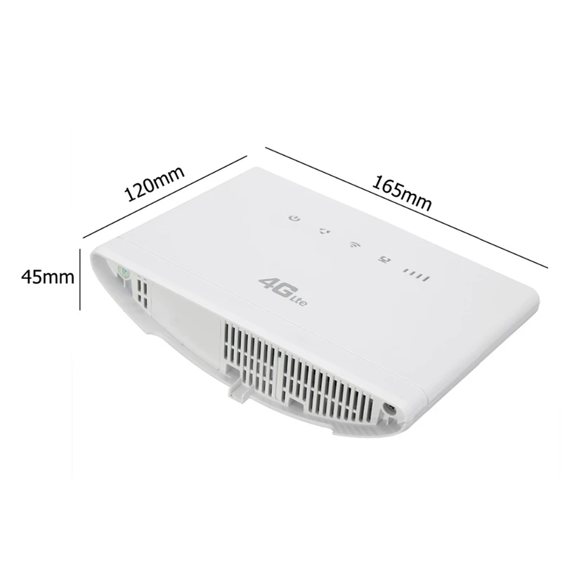 TIANJIE Modem 4g Wifi Sim Card Wireless Router LTE Cat4 Unlocked Routers RJ45 Port External Antennas GSM Hotspot Adapter