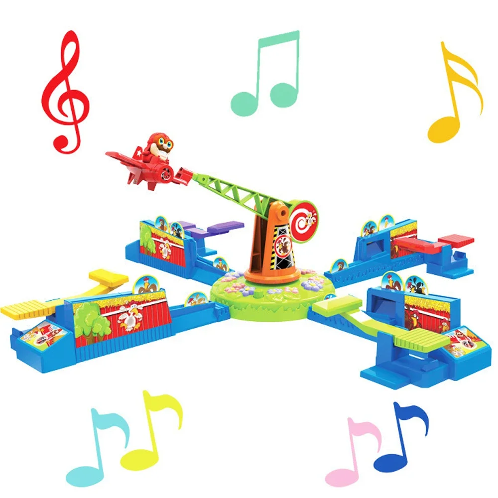 Looping Louie Spinning Plane Chicken Stealing Game Parent Child Interaction Battle Puzzle Board Game Party Children's Toys 4