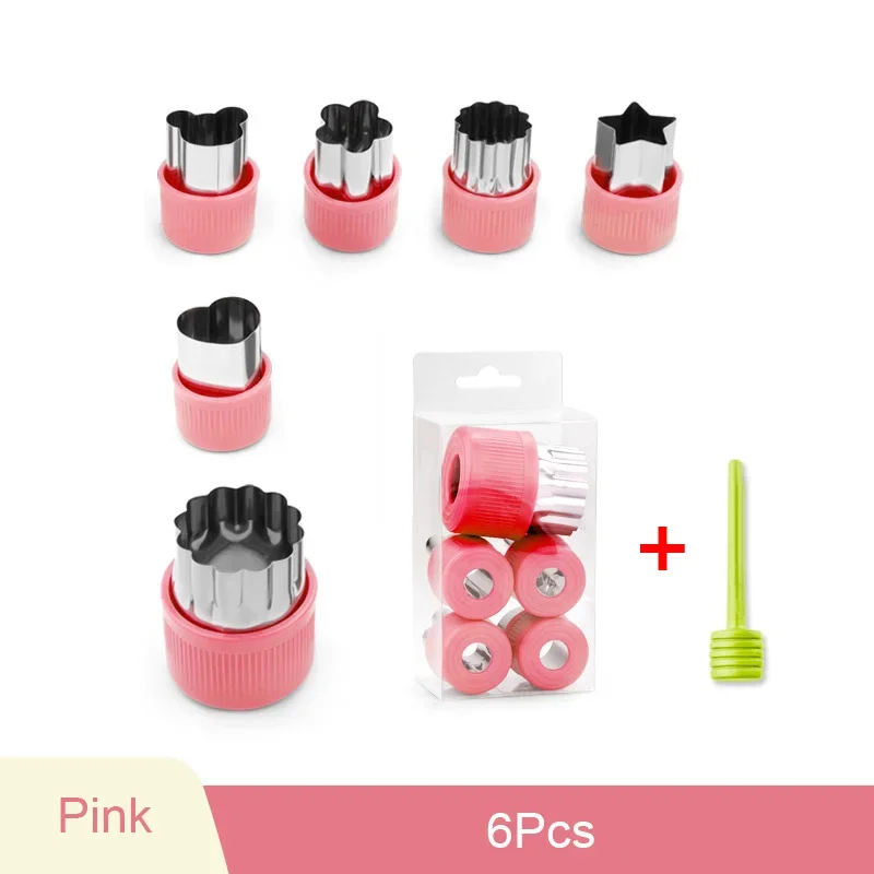 Pink 6pcs
