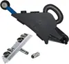 Delko Remodeler'S Drywall Taping Tool With Aluminum Inside Corner Roller And Universal Coarse Thread Handle Adapter 1