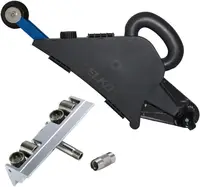 Delko Remodeler'S Drywall Taping Tool With Aluminum Inside Corner Roller And Universal Coarse Thread Handle Adapter 1