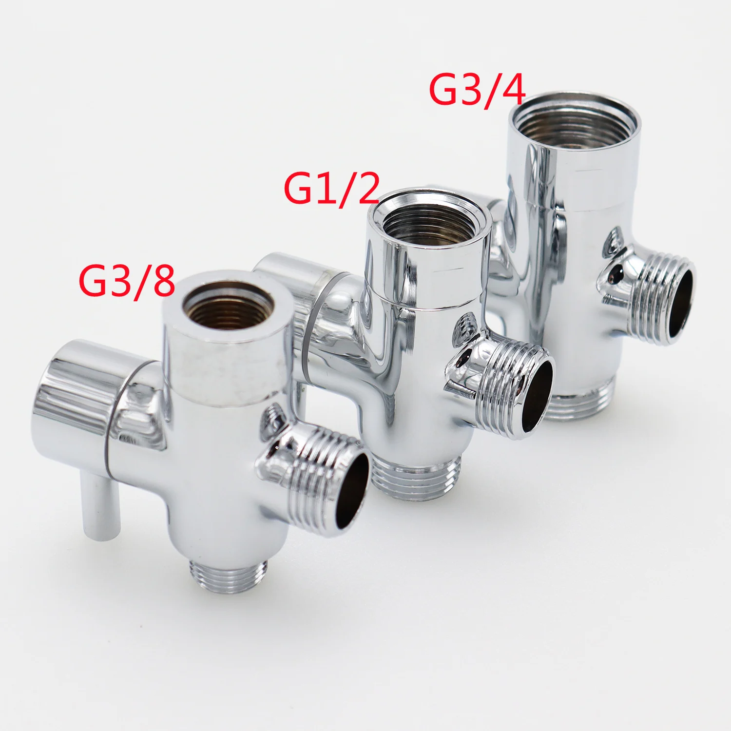 Chrome Bidet T Adapter Image 1