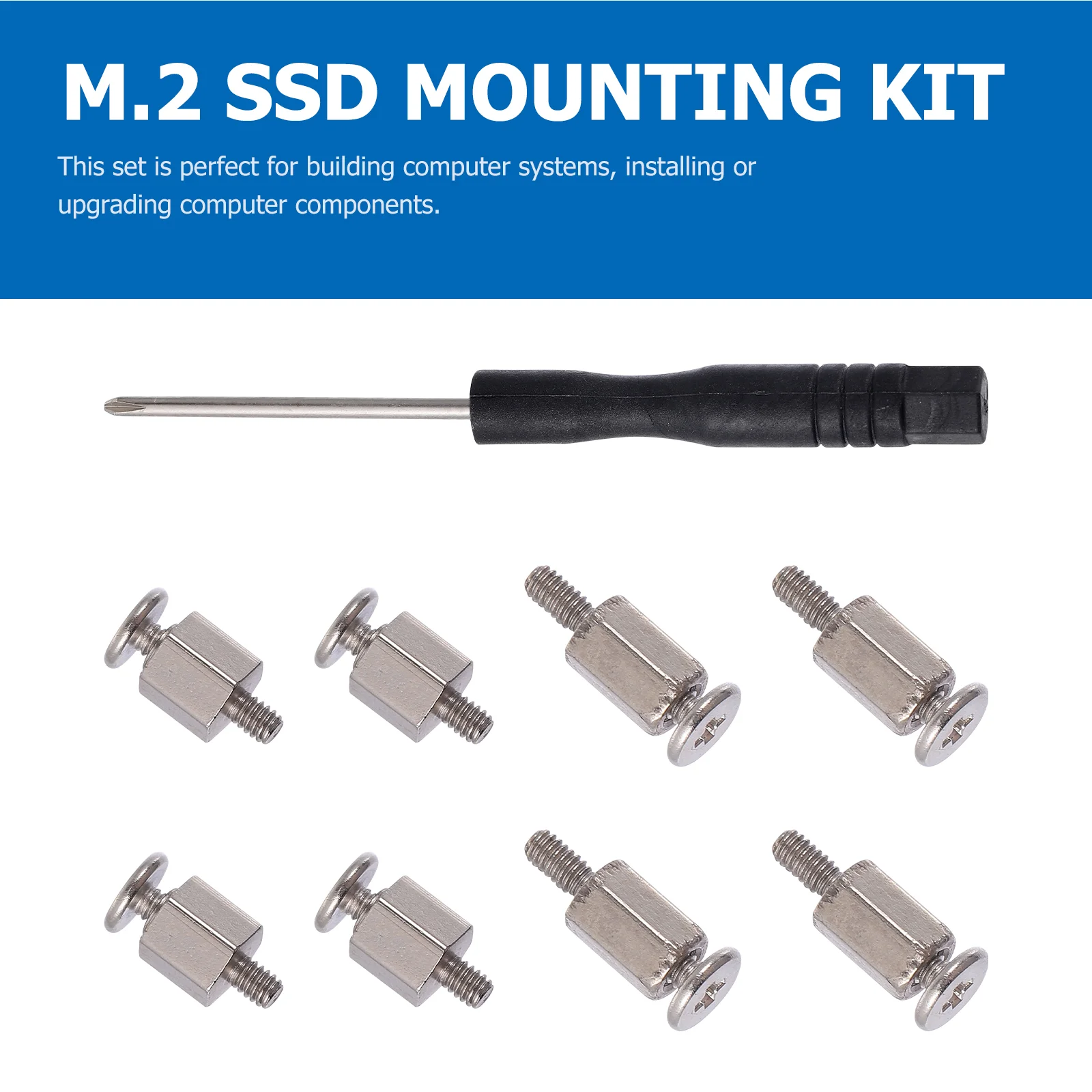 Screws Screw M.2 Ssd Kit Standoff Mounting Motherboard Computer Nvme M. Part ssd mounting screws kit computer screw kit
