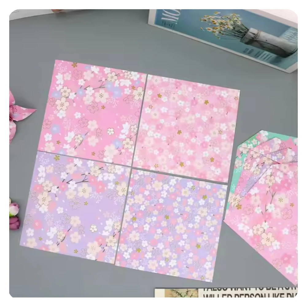 60PCS15*15 Japanese Paper, Origami Paper, CHIYOGAMI, Wrapping Paper, for Scrapbooking, Gift, Paper Craft, Mix Patterns - 4