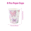 8pcs Paper Cups