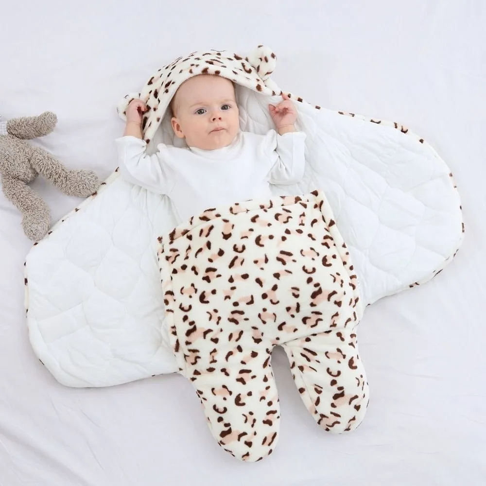 

Soft Newborn Baby Sleeping Bags Cartoon Thicken Winter and Autumn Baby Wrap Blankets Envelope Newborn Sleepsack 0-3 Months