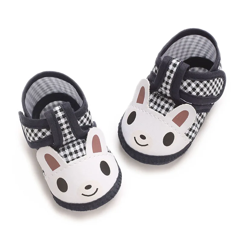 Newborn Baby Boy And Baby Girl's First Pair Of Dipping Shoes Soft Soled Walking Shoes Cute Cartoon Bow Multiple Styles -9CM/10CM