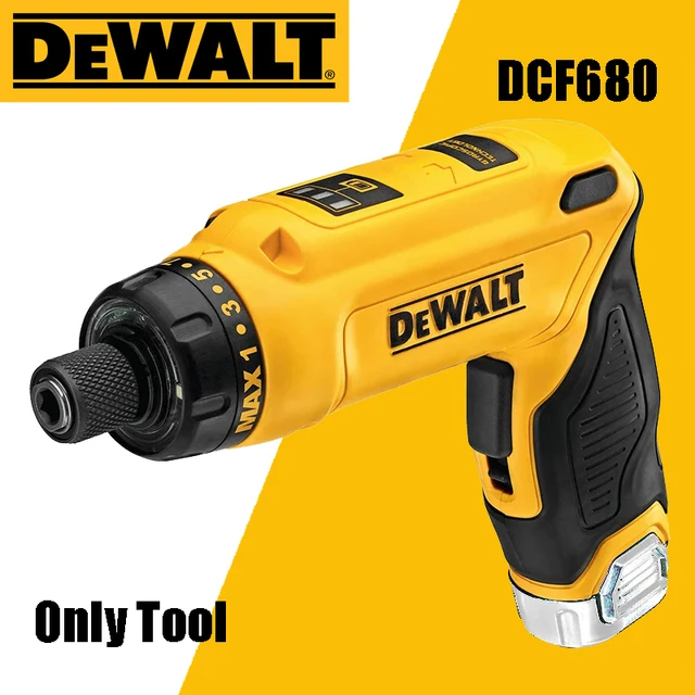 DEWALT 무선 전기 스크루 드라이버, 가정용 DIY 접이식 전기 드라이버, 드릴 도구 전용, DCF680, 7.2V, 최대 8V DEWALT 무선 전기 스크루 드라이버, 가정용 DIY 접이식 전기 드라이버, 드릴 도구 전용, DCF680, 7.2V, 최대 8V