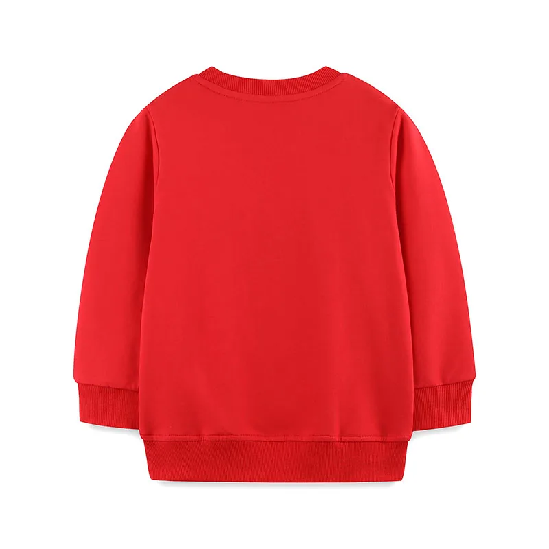 New Autumn Children's Clothing Kids Clothes for Baby Girls Boys Cartoon Christmas Deer Sweatshirts Tops Cotton