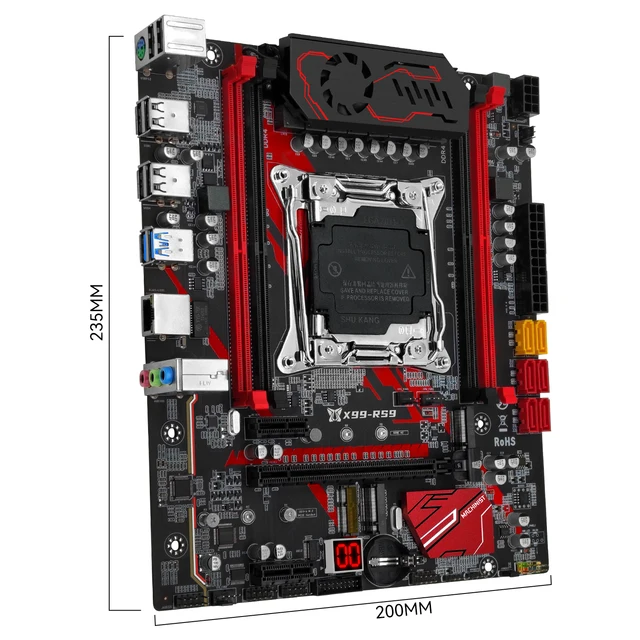다양한 용도에 활용되는 MACHINIST RS9 X99 마더보드 콤보 Xeon E5 2640 V4 키트