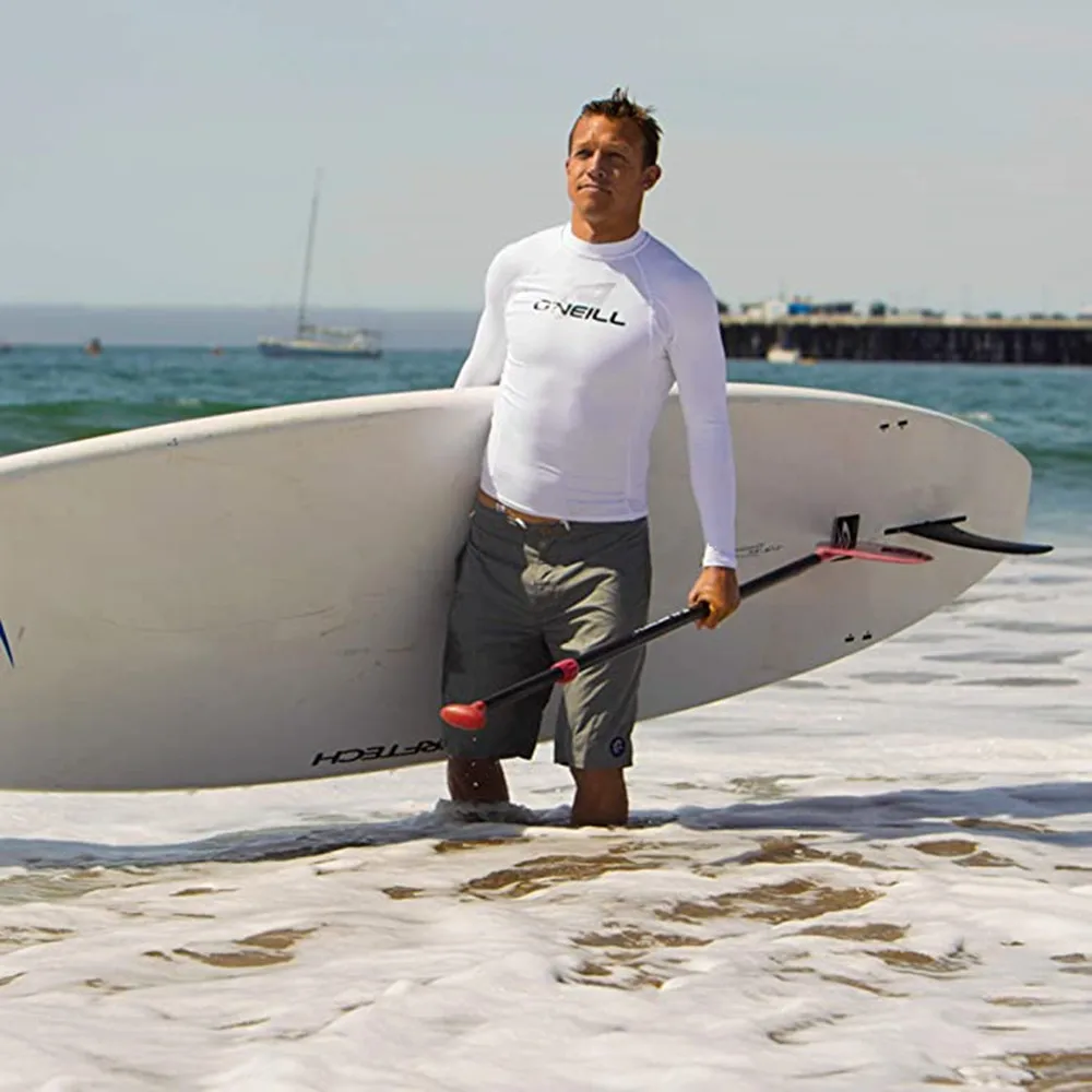 Rashguard Men's Surfing Long Sleeve Shirts Swimwear Uv Protection Shirt Surf T-Shirts Beach Clothing Upf 50+ Diving Tops