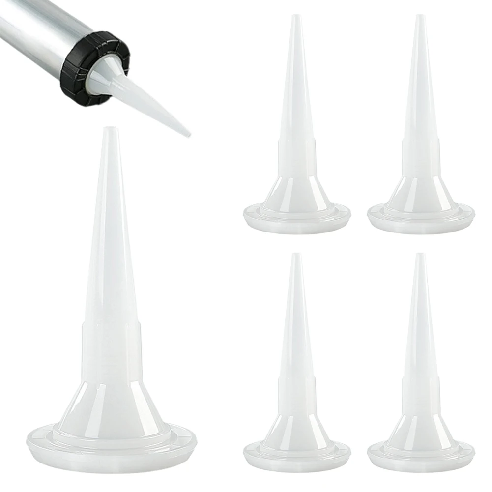 Description Picture 5 of itemCaulk Nozzle Glue Nozzle Structural Glue Nozzle 5pcs Caulking Tips Mouth Construction Tools For Glue High Quality