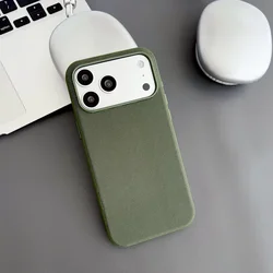 Custodia per telefono magnetica protettiva in tessuto premium con compatibilità MagSafe