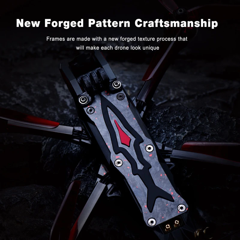 AXISFLYING Manta 5 PRO FPV Drone PNP/ELRS 2.4G/TBS Receiver DC Frame For RC FPV Cinematic Freestyle Drone Quadcopter Cinewhoop - Image 4