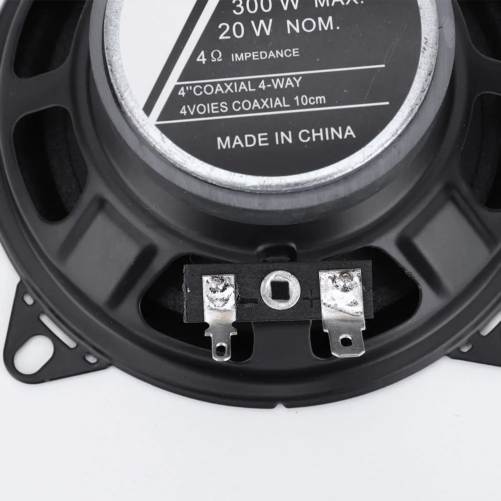 Car Coaxial Speakers 2Pcs 4/5/6Inch HiFi Ultra-thin Modified Full Range Frequency Loudspeakers