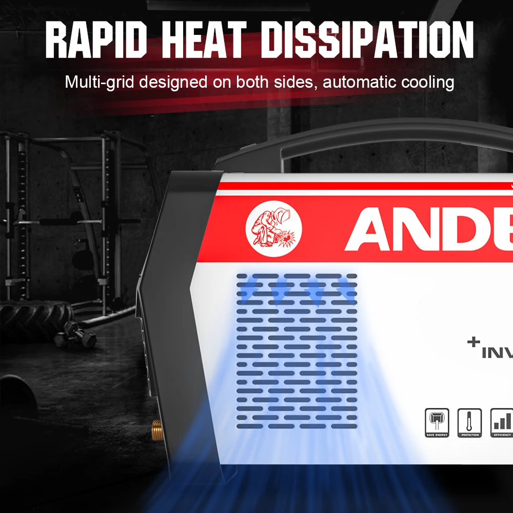 ANDELI 5 in 1 TIG Welding Machine HOT/MMA/CLEAN/Pulse/Cold Welding IGBT Digital Inverter TIG Welders 110/220V  Argon Cold Welder 4