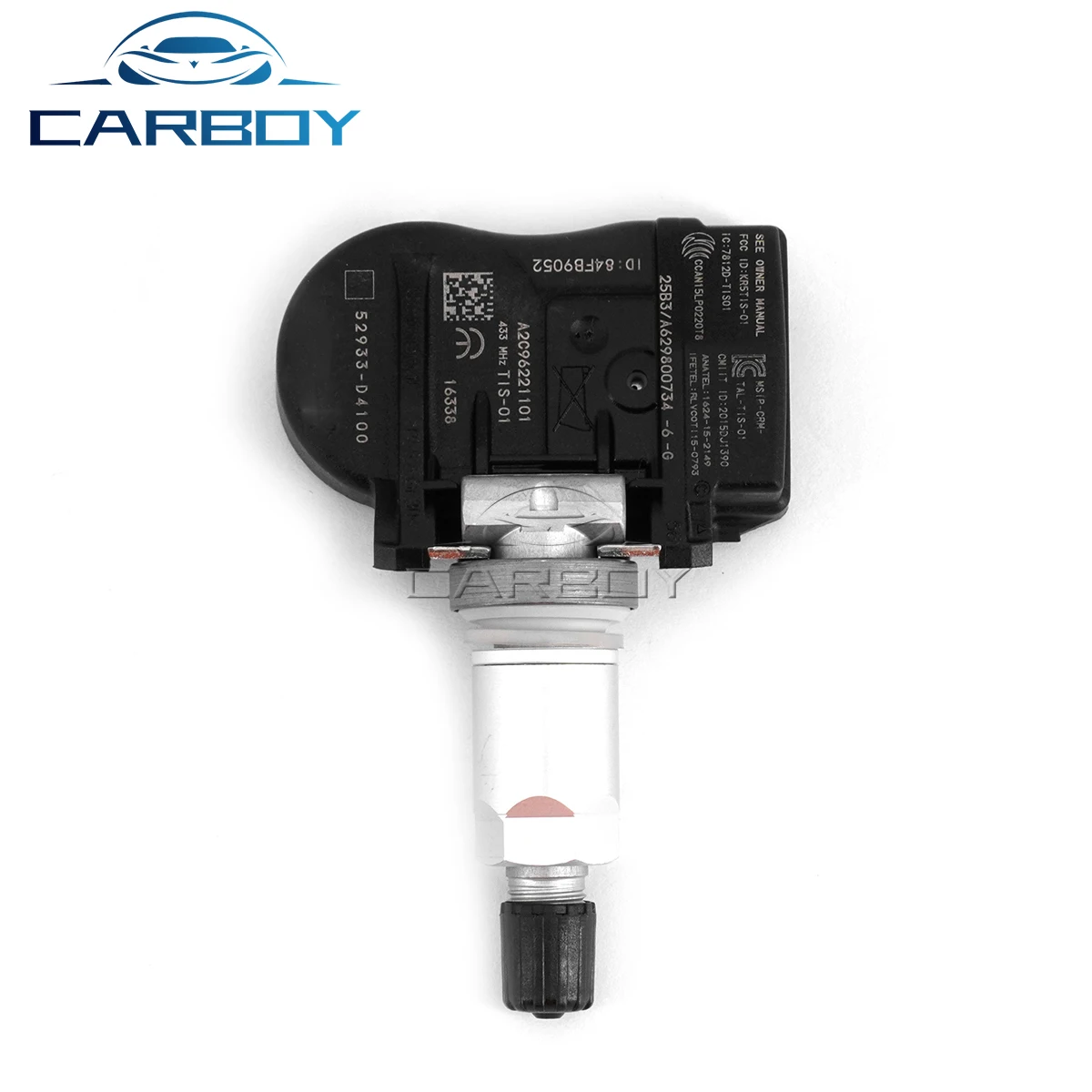 TPMS ڵ Ÿ̾ з  ,  Ʈ Ƽ  Ʈ ̿ ڳ ׷ K5 , A2C98607701 52933-D9100, 433MHz