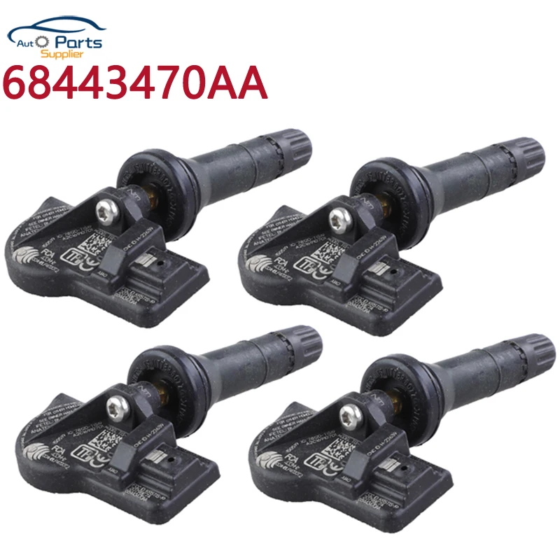 

New 68443470AA TPMS 433MHZ Tire Pressure Sensor fit 2018-2021 for Jeep Grand Cherokee WK for 2018-2021 Dodge Durango