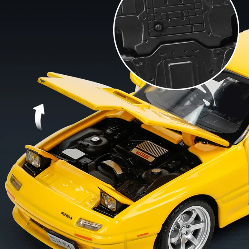 1:32 Mazda RX7 Alloy Sports Car Model Diecasts Metal Toy Racing