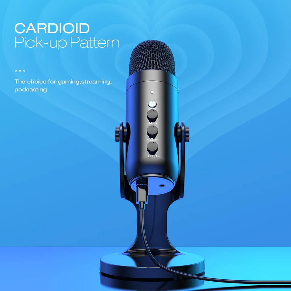 Hfuear USB Computer Microphone, Portable Omnidirectional Condenser Boundary Laptop Conference Microphone for Recording, Video Meeting, Gaming 並行輸入 Hfuear USB Computer Microphone, Portable Omnidirectional Condenser