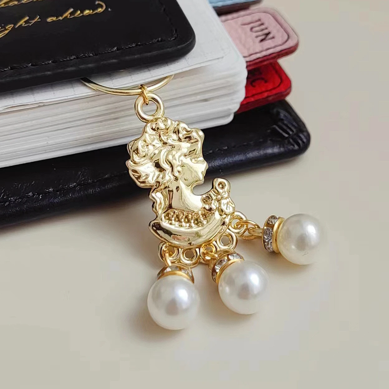 

Винтажные заколки в стиле барокко для женщин, милые закладки в стиле Ins, украшение для книг, блокнот