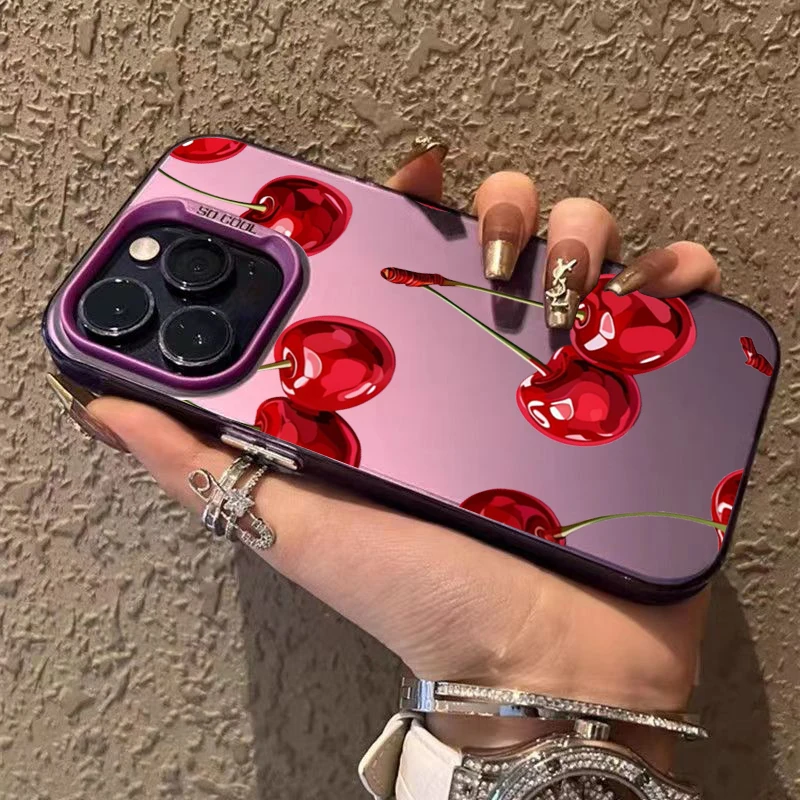 Red Cherry Shockproof Phone Case - Premium Bumper Cover