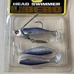Premium Japan - Imported RAID HEADSWIMMER LIBERO Spinner Sea Bass Lure - 5G (PURPLE)