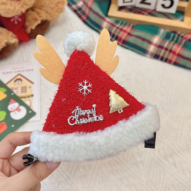 Large antler hat clip