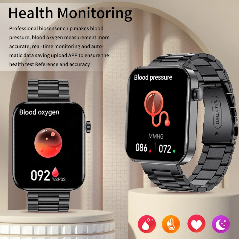 LIGE 1.96 ġ  ȭ Ʈ ð ǰ    ð   ð     Smartwatches