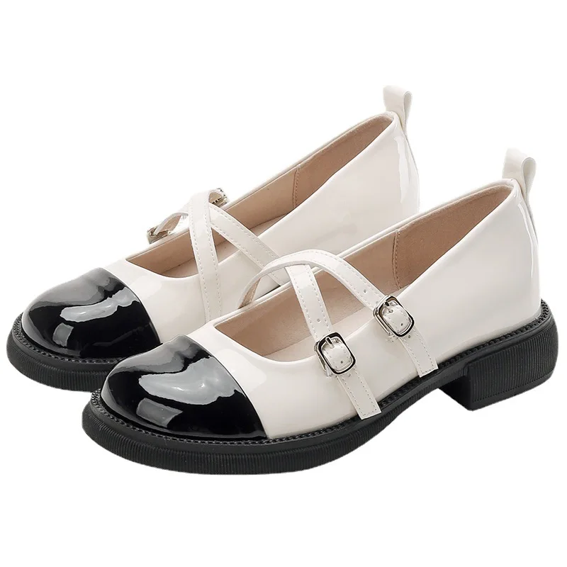 

Туфли женские в стиле "Лолита", новинка 2024, винтажные Туфли Мэри Джейн в японском стиле, униформа JK, туфли на платформе и высоком каблуке