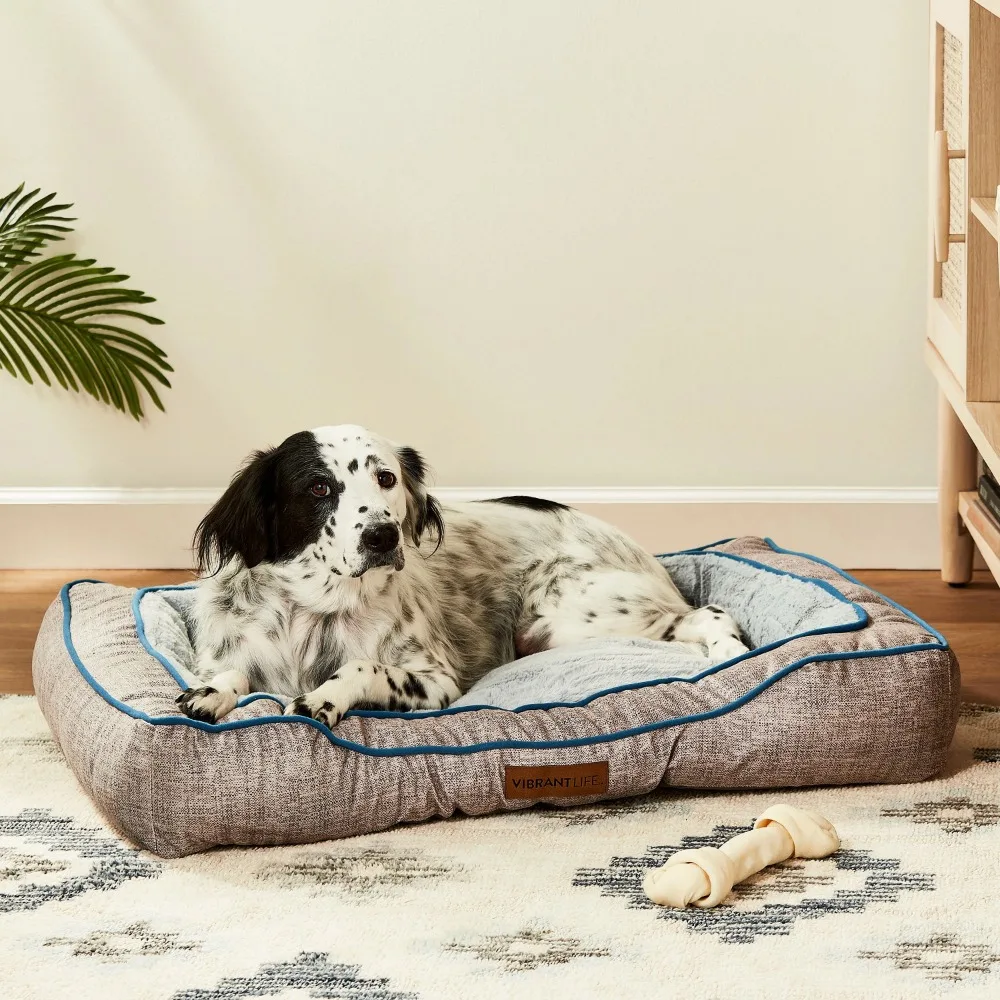Bolstered Bliss Mattress Edition Dog Bed, Large, 36"x26", up to 70lbs