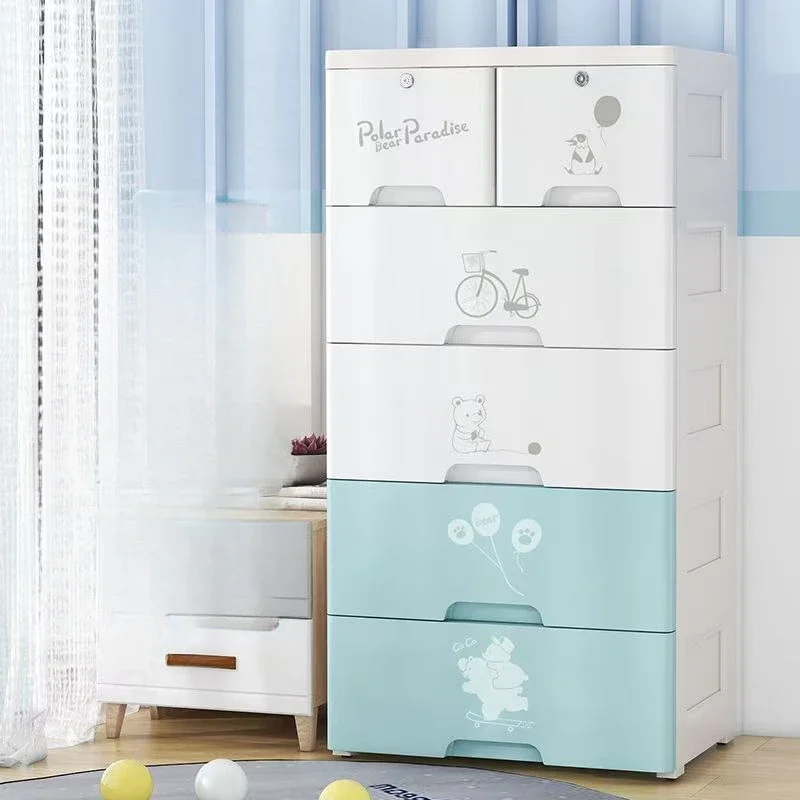 multi-purpose plastic kids cabinet preschool furniture drawers Organizer toy storage guarda juguetes children's room furniture