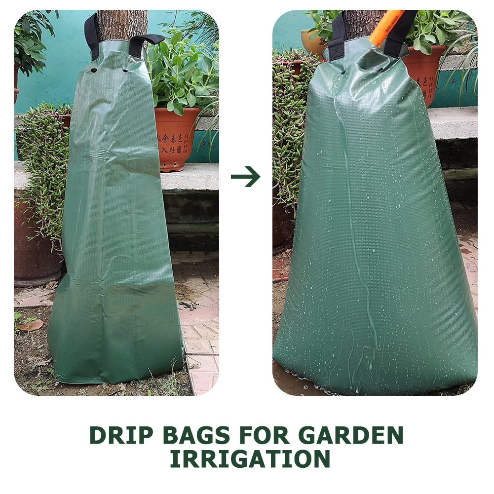 Reusable Hanging Plants Tree Dripper Pouch 20 Gallons Slow-Release Garden Drip Irrigation System Gardening Irrigation Bag drip irrigation kit for terrace garden