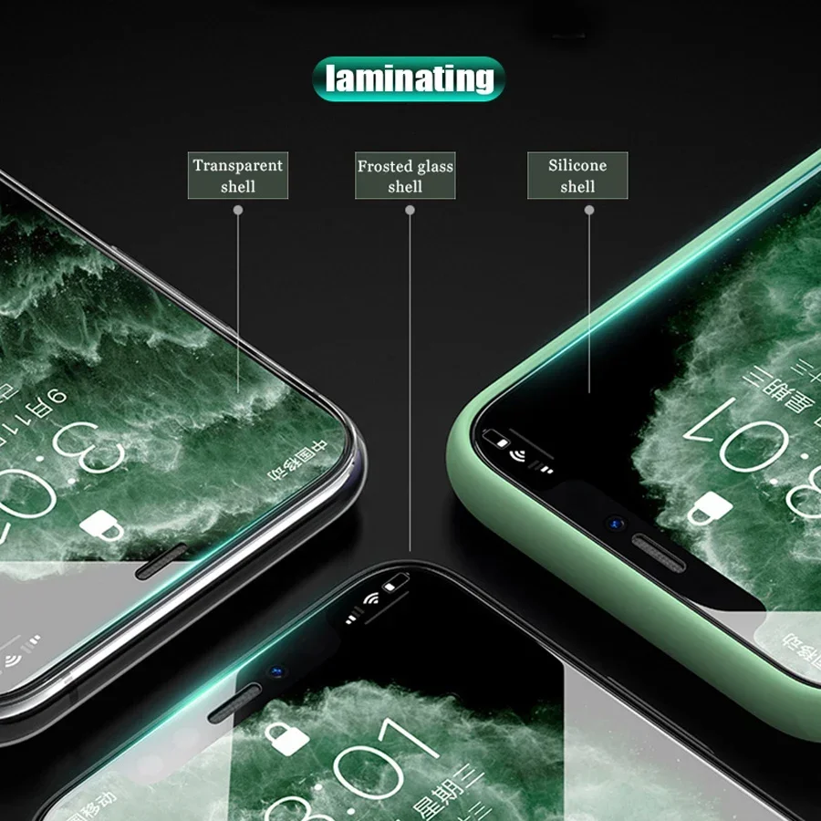 Premium 3PCS Full Cover Tempered Glass Screen Protector Set