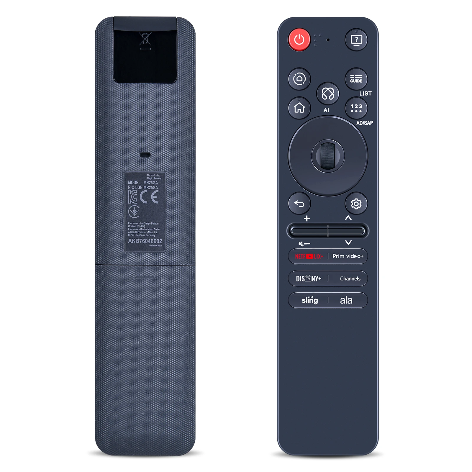 새로운 MR25GA AKB76046602 2025 TV G5 C5 B5 시리즈용 교체품 (음성 기능 없음)