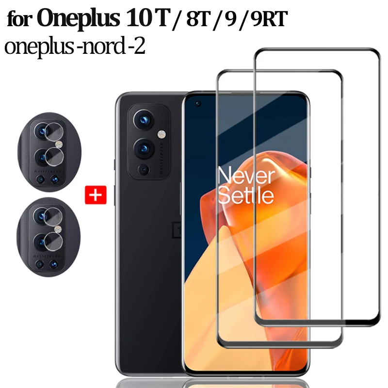 

one plus 10t camera film +protective glass for Oneplus 10 T screen protector one plus 9 8T 9RT Nord 2 tempered glass Oneplus 10T