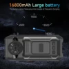 Rugged Mobile Phone M6000 GSM 2G Network 4 SIM Cards Magic Voice 3.5mm Jack 2.4'' Display Big Keyboard Cellphone For Elderly 5