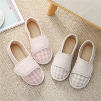 Women Diabetic Slippers Adjustable Closure Comfortable House Shoes Arthritis Edema Wide Slippers Comfy Cozy Shoes Closed Toed - Image 5