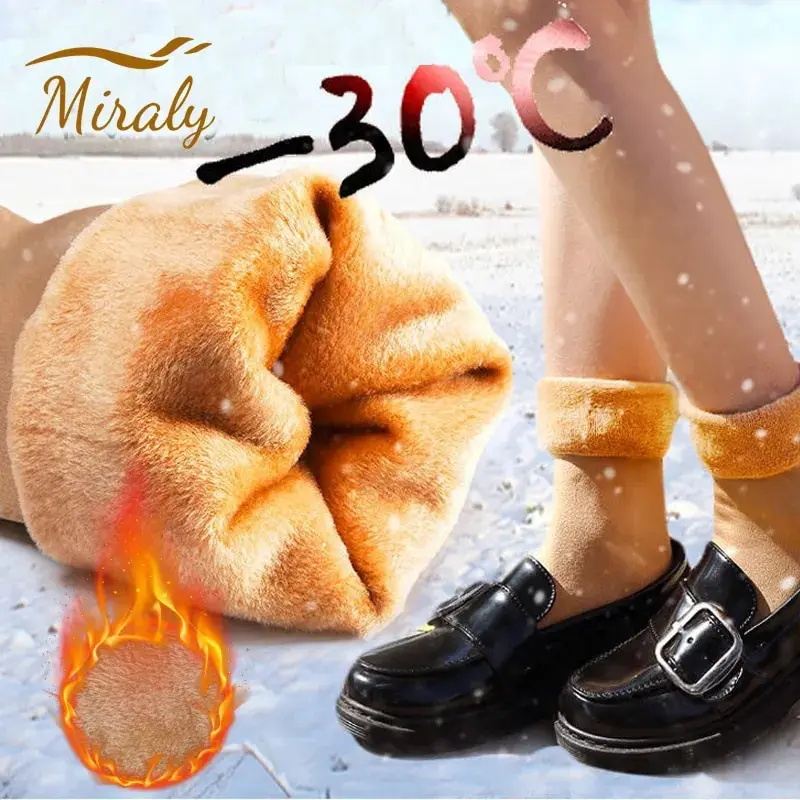 Women's Winter Warm Fleece Thermal Socks 6