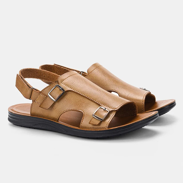 Super Leather Summer Shoes Men Fashion Sandals | Southern Polished Men  Sandals - Men's Sandals - Aliexpress