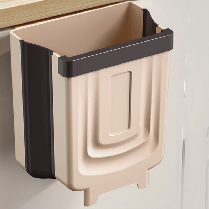 Waterproof Original Trash Can Hanging Mounted Garbag Wall Garbage Bin Storage Wastebasket Poubelle De Cuisine Kitchen Trash Bin 