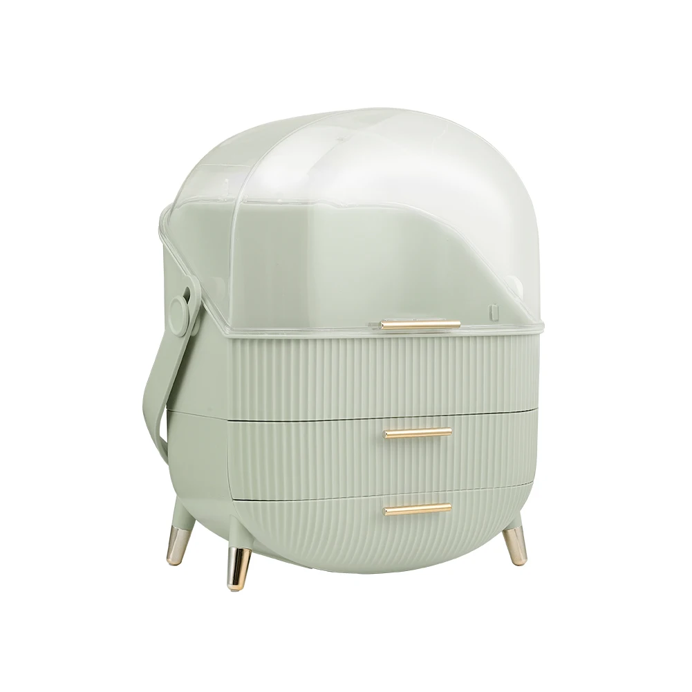 Dustproof Makeup Organizer with Drawers: 3 - 5 Days Free Delivery Only UK