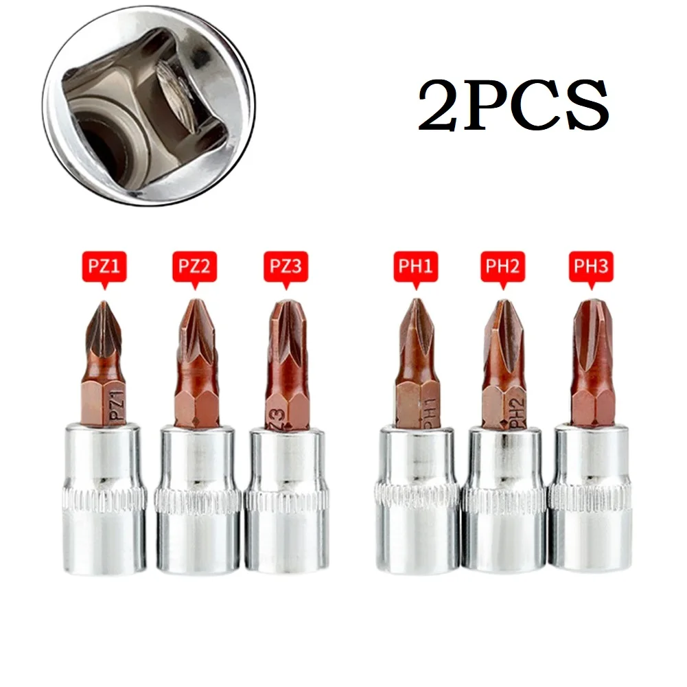

2 шт./набор, насадки для отвертки Philips Pozi