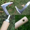 Manual Weeder Road Crack Weeder Crack Weeder Tool Hook Root Lifter Puller L Shape Gardening Weeder Sickle Mower 4