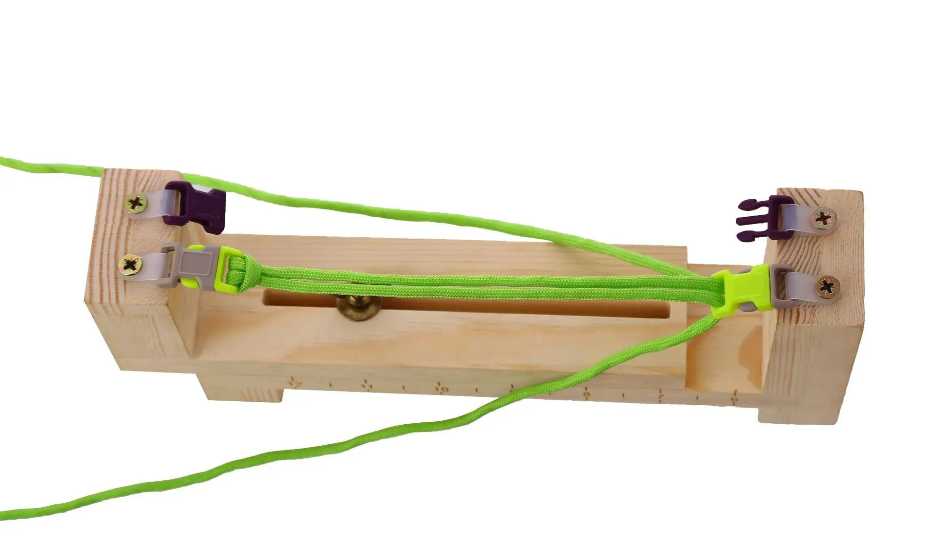 Kit Per Braccialetti In Paracord - Jig In Legno Regolabile Con Accessori Per Intrecciare - Foto 3